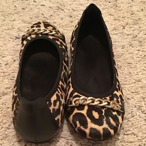 Vionic Leopard Print Ballet Flats ~ 8.5